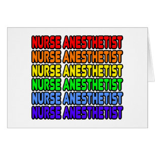 Rainbow Nurse Anesthetist