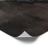 Rainbow Obsidian Dragon van Portia St Luke Poster (Hoek)