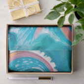 Rainbow Octopus tentacles Kraken Blauwgroen Waterv Tissuepapier (Geschenk)