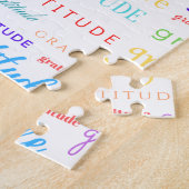 Rainbow of Gratitude Puzzle Legpuzzel (Zijkant)