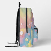 Rainbow of Possibilities – Soft Pastel School Back Bedrukte Rugzak (Links)