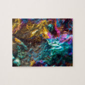 Rainbow Oil Slick Crystal Rock Legpuzzel (Horizontaal)