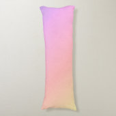 Rainbow Ombre Lichaamskussen (Voorkant Verticaal)