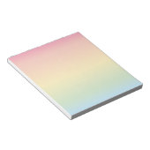 Rainbow Ombré-Notitieblok Notitieblok (Schuin)