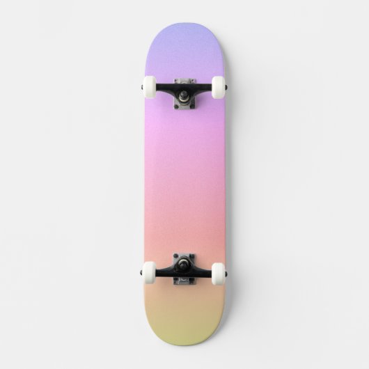 Rainbow Ombre Skateboard (Voorkant)