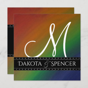 Rainbow Ombre   Vlag Abstract met een oude kleurri Kaart