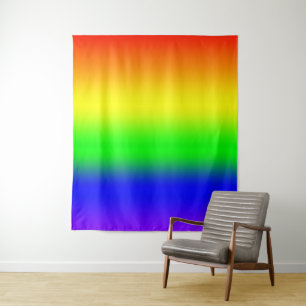 Rainbow Ombre Wandkleed