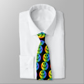 Rainbow - op zwart stropdas (Gebonden)