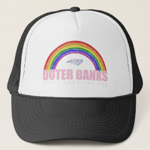 Rainbow Outer Banks OBX North Carolina USA  Trucker Pet