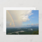 Rainbow Over Chattanooga, Tennessee Briefkaart (Voorkant / Achterkant)