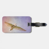 Rainbow Owl-Bagagelabel Bagagelabel (Achterkant horizontaal)