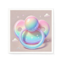 Rainbow Pacifier-servetten
