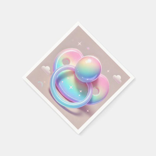 Rainbow Pacifier-servetten Servet (Hoek)