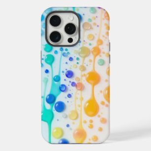 Rainbow Paint Drip Telefoonhoes iPhone 15 Pro Max Hoesje
