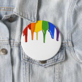 RAINBOW PAINT DRIPPINGS -.png Ronde Button 4,0 Cm (In situ)