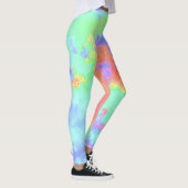 Rainbow Paint Splatter, effect Leggings (Rechts)