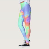 Rainbow Paint Splatter, effect Leggings (Links)