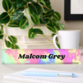 Rainbow Paint Splatter, effect Naambordje