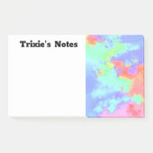 Rainbow Paint Splatter, effect Post-it® Notes (Voorkant)