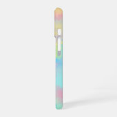 Rainbow Paint Splatter iPhone 16 Coque (Côté gauche)