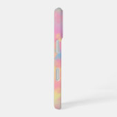 Rainbow Paint Splatter iPhone 16 Coque (Côté droit)