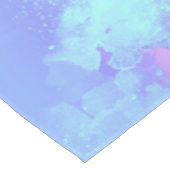 Rainbow Paint Splatter tafelkleed (Gekanteld)