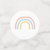 Rainbow Painting Party Confetti (Petit recto)