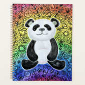 Rainbow Panda Planner (Voorkant)