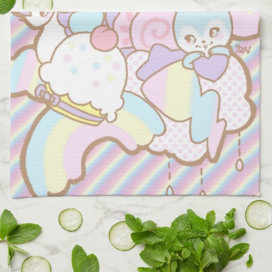 Rainbow Parade Towel Theedoek (Gevouwen)