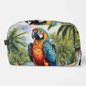 Rainbow Parrot Dopp Kit Toilettasje (Voorkant)
