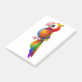 RAINBOW PARROT POST-IT® NOTES (Schuin)