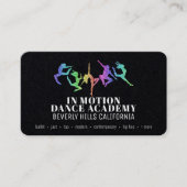 Rainbow Parties scintillant Dance Studio Cartes de (Devant)