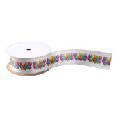 Rainbow Party Ballonnen met confetti Lint (Spoel)