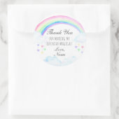 Rainbow Party Sticker, Rainbow Dank u Stickers (Tas)