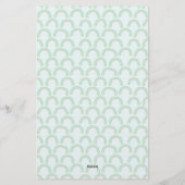 Rainbow Pastel Blue Briefpapier (Achterkant)