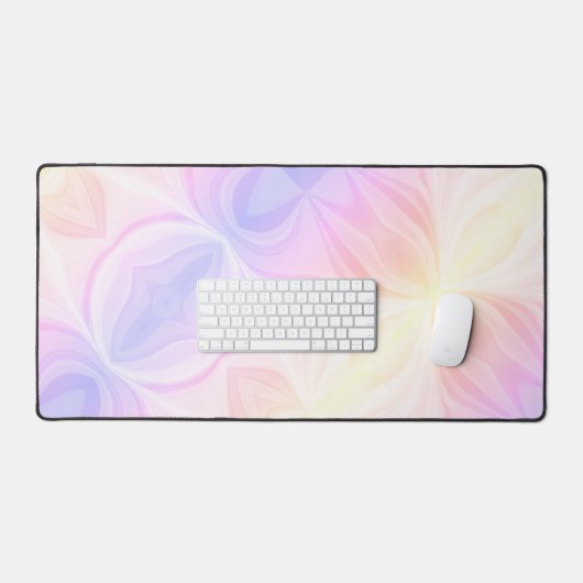 Rainbow Pastel Moderne coloré Abstrait (Clavier et souris)