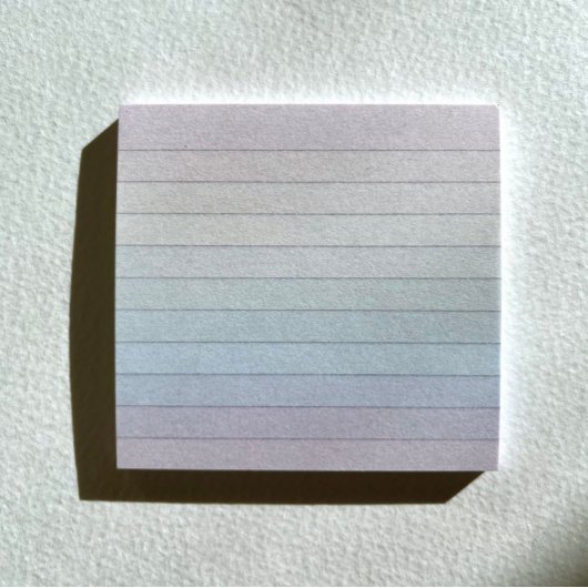 Rainbow Pastel Stripe Notes