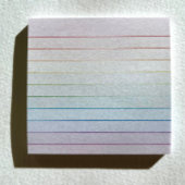 Rainbow Pastel Stripe Notes – Meerkleurig