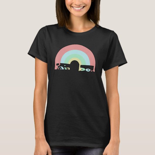 Rainbow Pastel T-shirt (Voorkant)