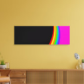 RAINBOW PATTERN CANVAS AFDRUK (Insitu (Woonkamer))