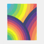 Rainbow Pattern Fleece Blanket 70 Deken (Voorkant)
