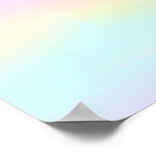 Rainbow Pattern Instant Download Poster (Coin)
