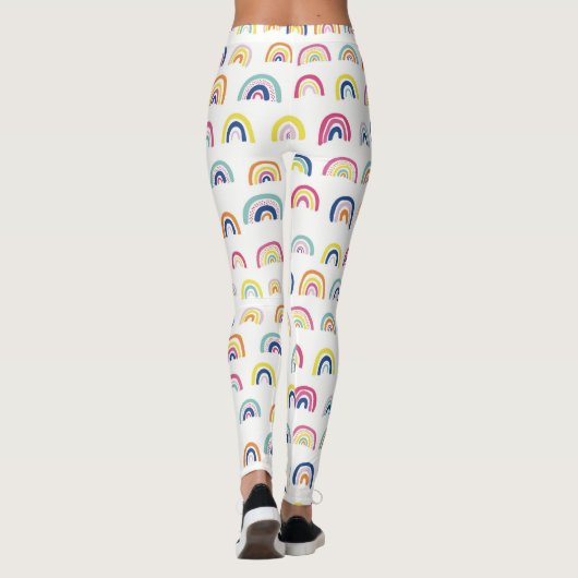 Rainbow pattern leggings (Achterkant)