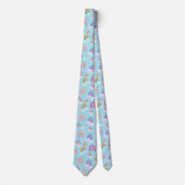 Rainbow pattern stropdas (Voorkant)