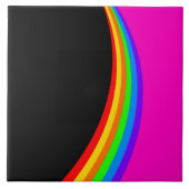 RAINBOW PATTERN TEGELTJE (Voorkant)