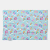 Rainbow pattern theedoek (Horizontaal)