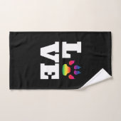 Rainbow paw (Serviette à main)