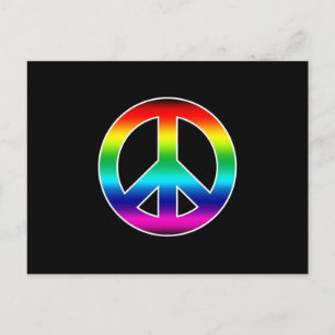 RAINBOW PEACE BRIEFKAART