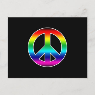 RAINBOW PEACE BRIEFKAART
