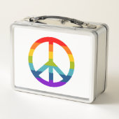 Rainbow Peace Sign (Achterkant)